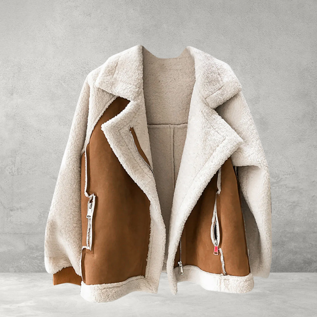 Casual Damen Winterjacke mit Wollfutter